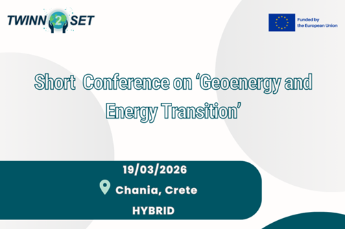 short Conference on Geoenergy and Energy Transition