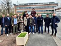 Figure 1 EU TWINN2SET researchers at IFPEN premises in France